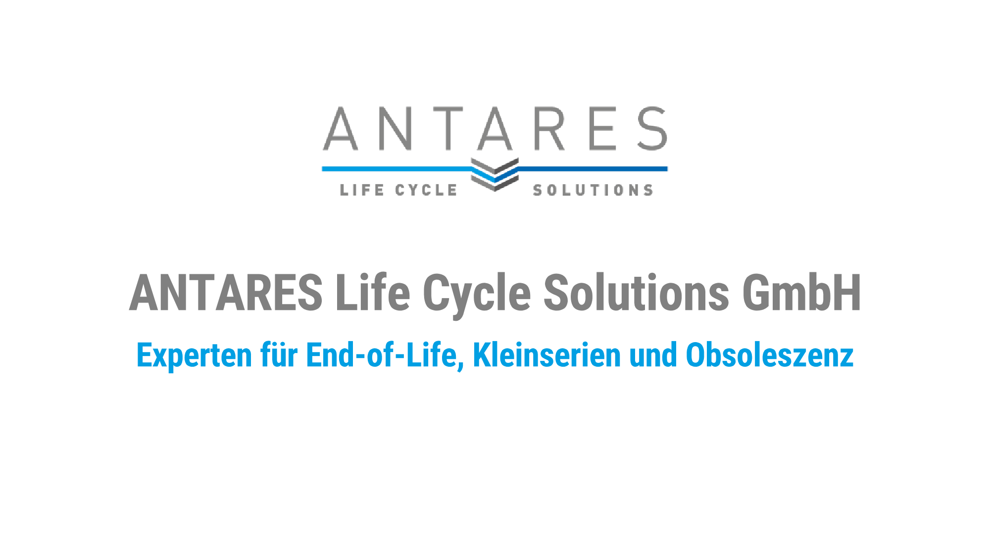 Antares Im- Und Export Gmbh Erfahrungen Unternehmenspräsentation - ANTARES LCS